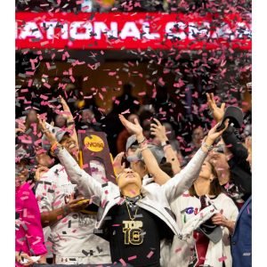 The Post and Courier Gamecocks 2024 Championship Front Page Poster (External Link)
