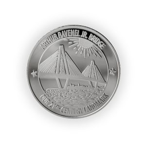 Commemorative Coin #3: The Arthur Ravenel Jr. Bridge (.999 Silver)