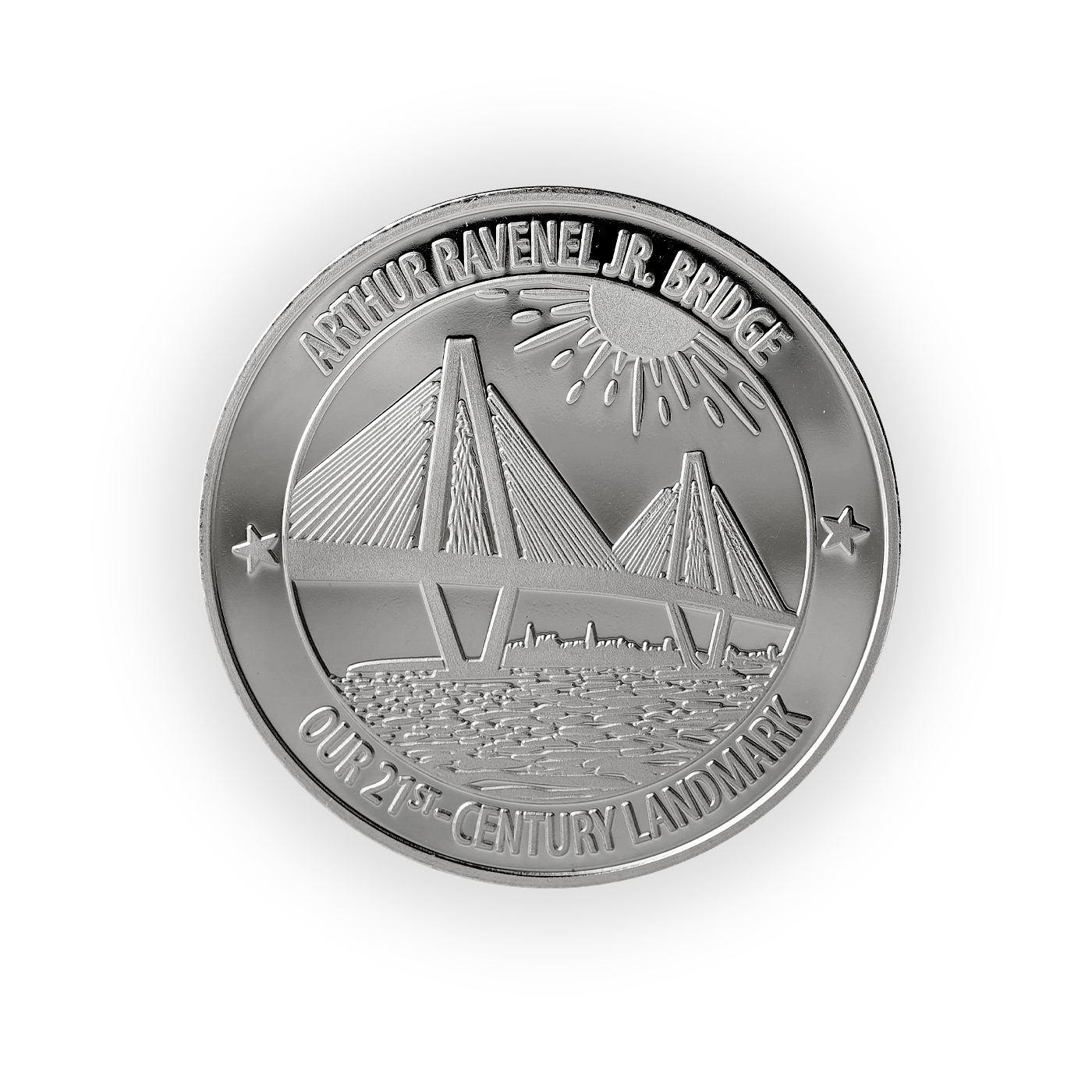 Commemorative Coin #3: The Arthur Ravenel Jr. Bridge (.999 Silver)