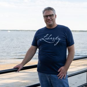 Liberty Text Short Sleeve T-Shirt