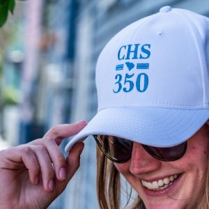 Embroidered Cotton Twill Hat - White
