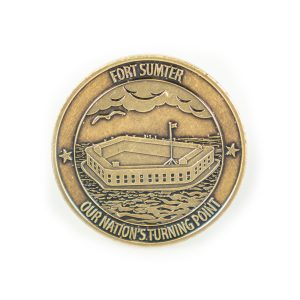 Commemorative Coin #4: Fort Sumter (Antique Brass)