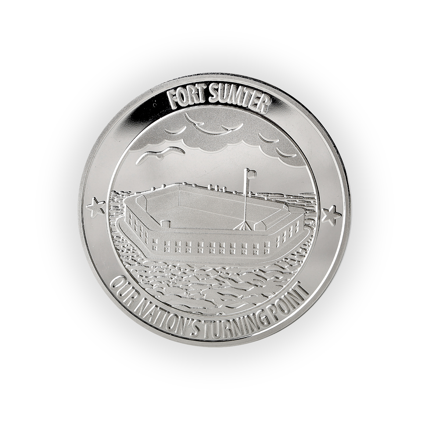 Commemorative Coin #4: Fort Sumter (.999 Silver)