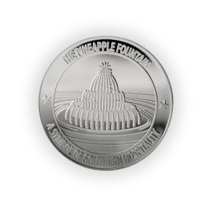 Commemorative Coin #6: Pineapple Fountain  (.999 Silver)