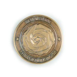 Commemorative Coin #2: The Palmetto Rose (Antique Brass)
