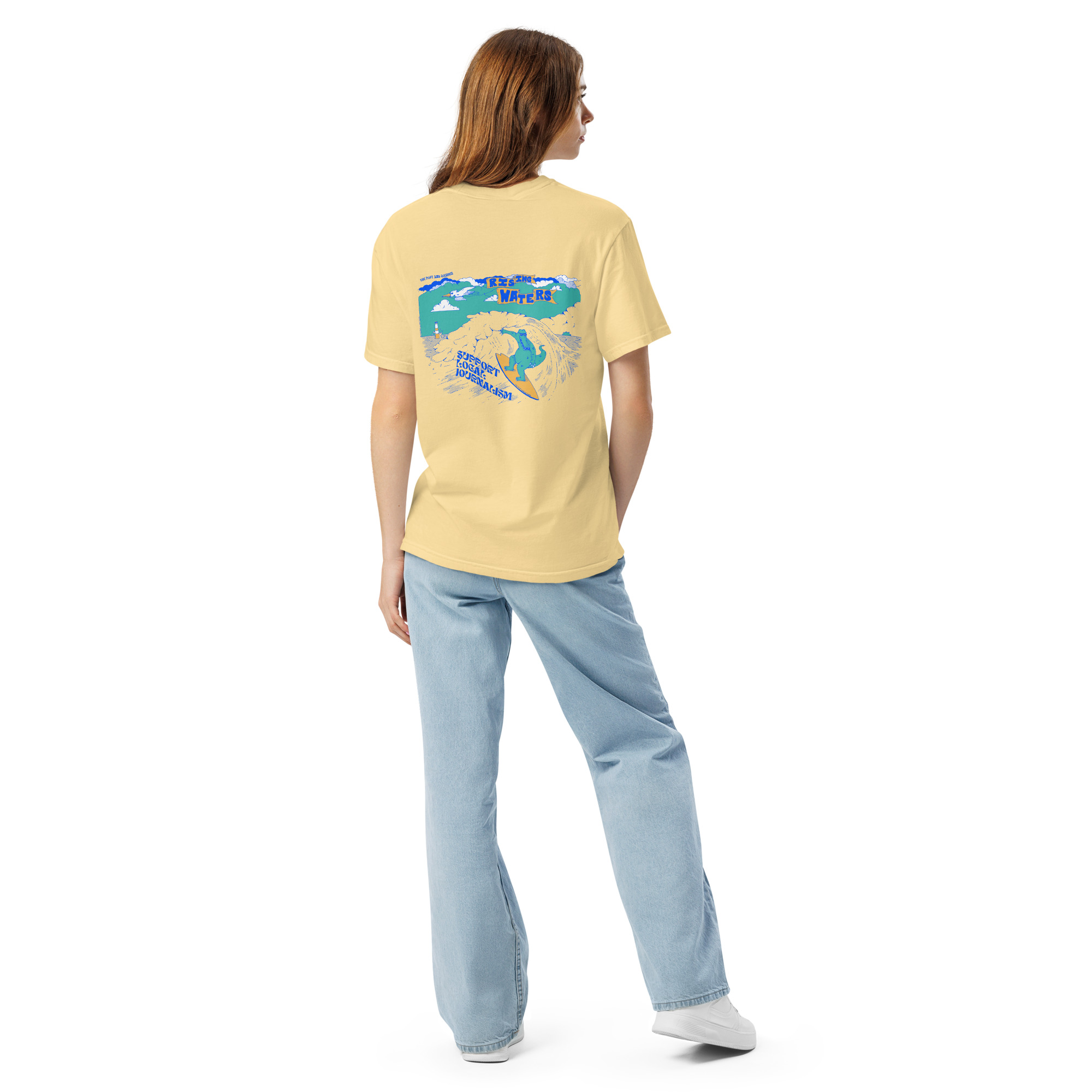 Rising Waters x Jack Thornbury: Limited Edition Surf T-Shirt - Image 7