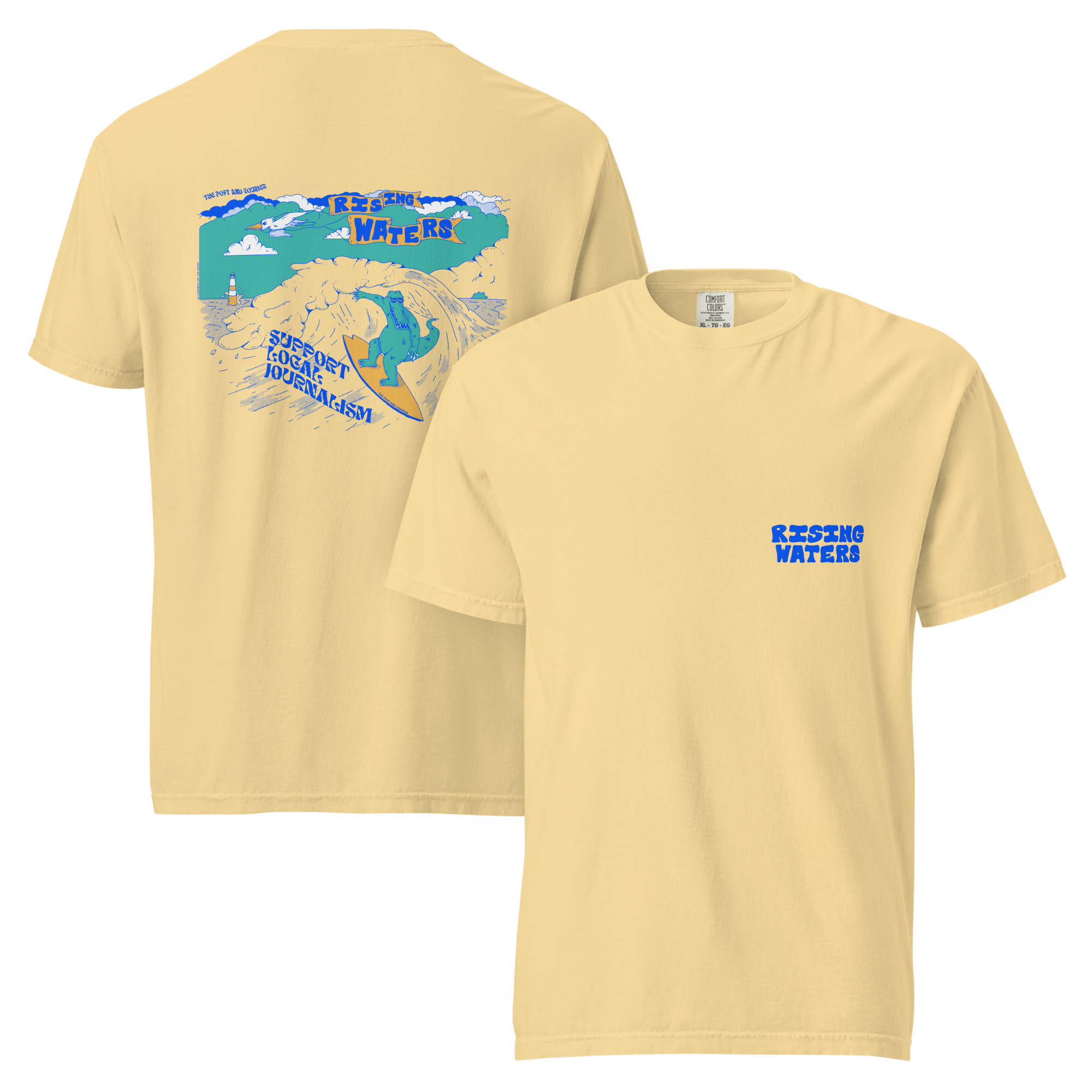 Rising Waters x Jack Thornbury: Limited Edition Surf T-Shirt - Image 17