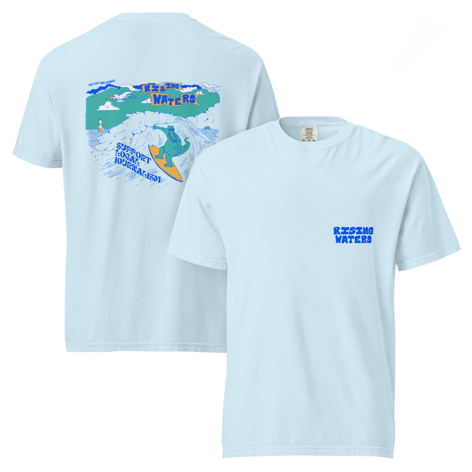 Rising Waters x Jack Thornbury: Limited Edition Surf T-Shirt - Image 14