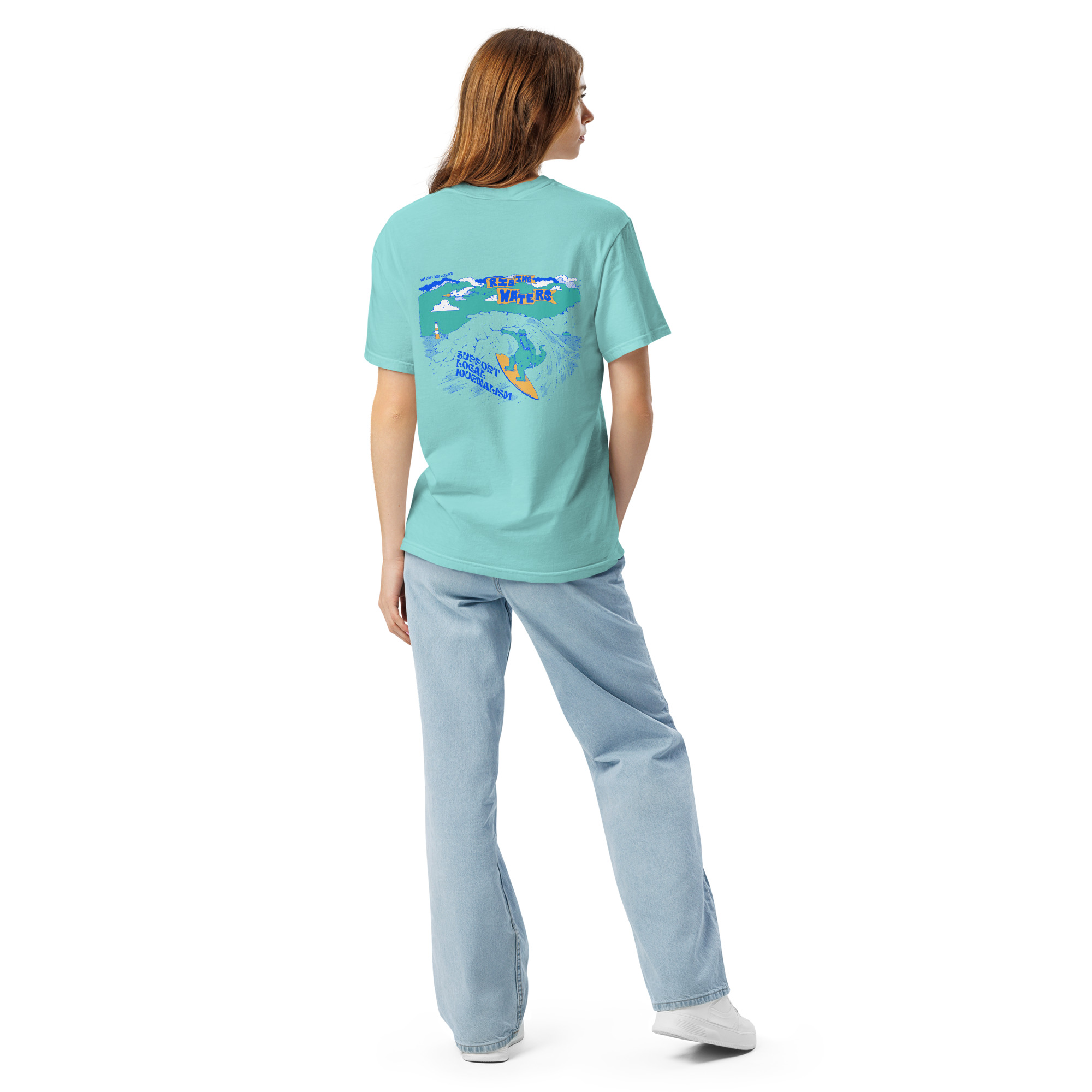 Rising Waters x Jack Thornbury: Limited Edition Surf T-Shirt - Image 5