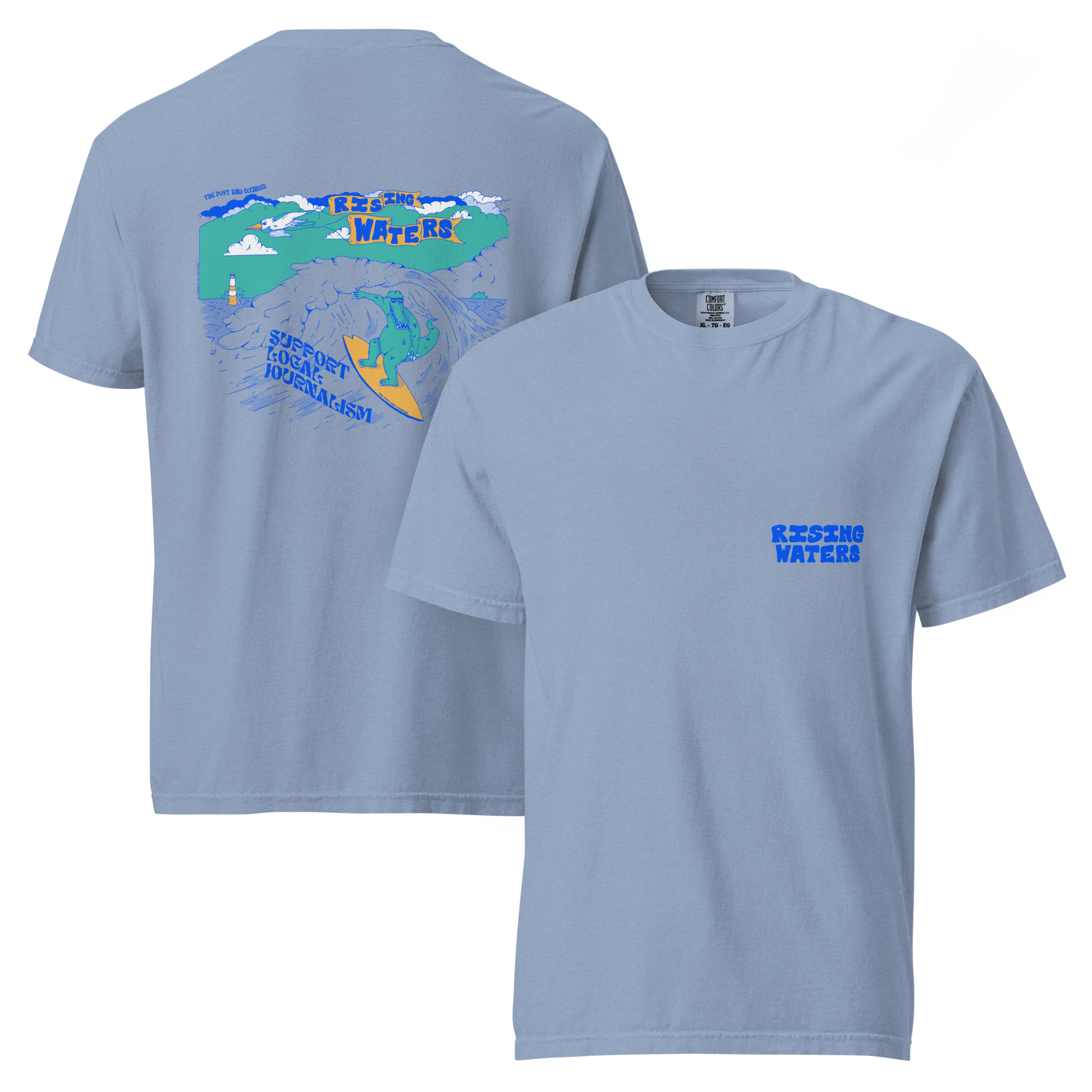 Rising Waters x Jack Thornbury: Limited Edition Surf T-Shirt - Image 15