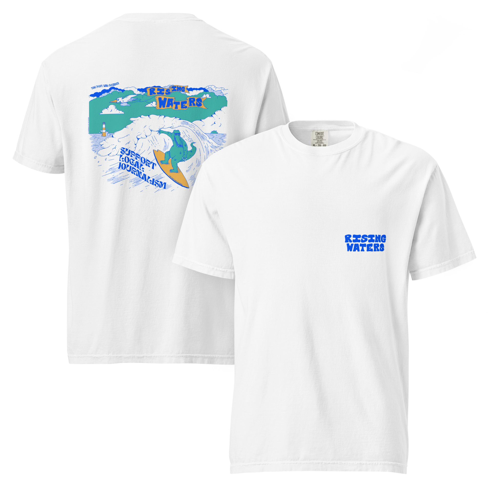 Rising Waters x Jack Thornbury: Limited Edition Surf T-Shirt - Image 18